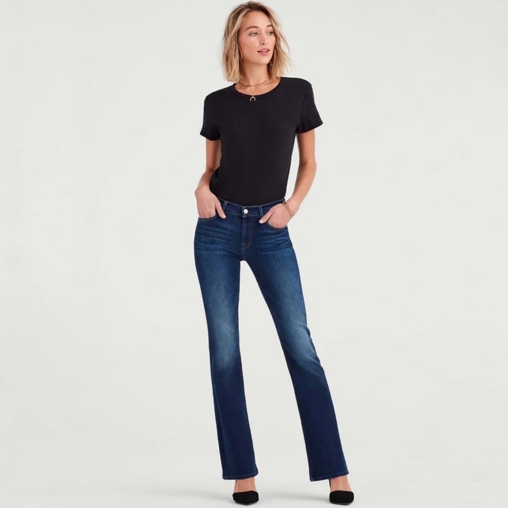 NWT 7 For All Mankind Bootcut High Waist Jeans